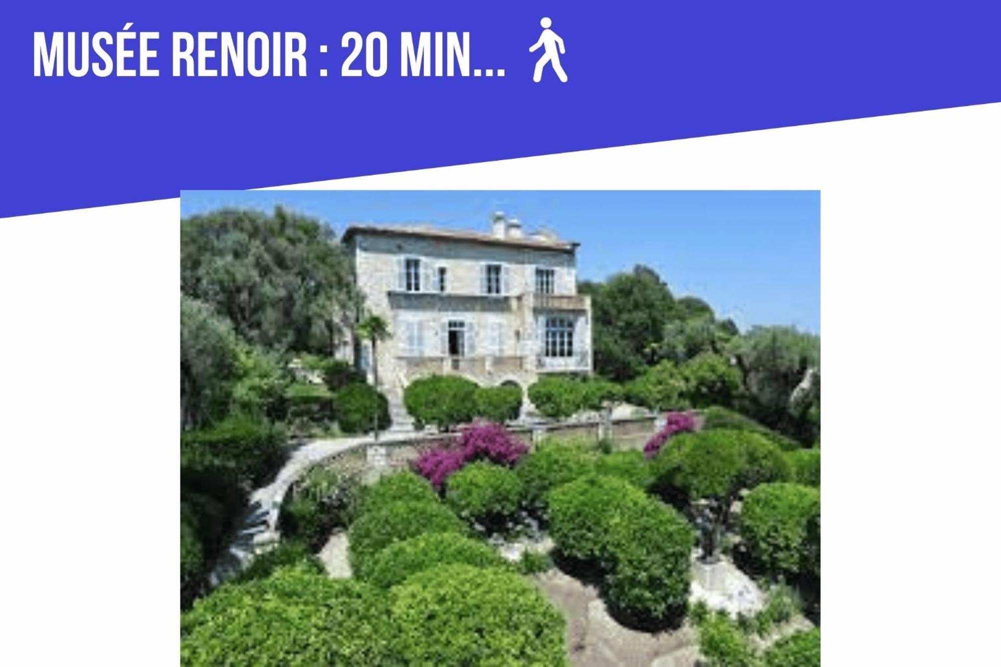 Bed & Breakfast Les Hauts De Cagnes Vue Mer Et Montagne公寓 外观 照片